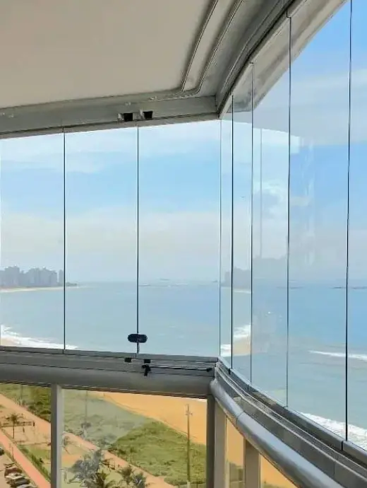 Fechamento De Varanda Cortina De Vidro 6